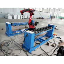 Lengan manipulator kimpalan robot automatik